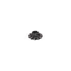 Indexable Slotting Cutter: 8 mm Cutting Width, 165 mm Cutter Dia, Arbor Hole Connection, 47 mm Depth of Cut, 40 mm Hole, Right Hand Cut Screw, Uses 12 RP Inserts, 12 Teeth, Straight, Positive, Steel, Ni Finish