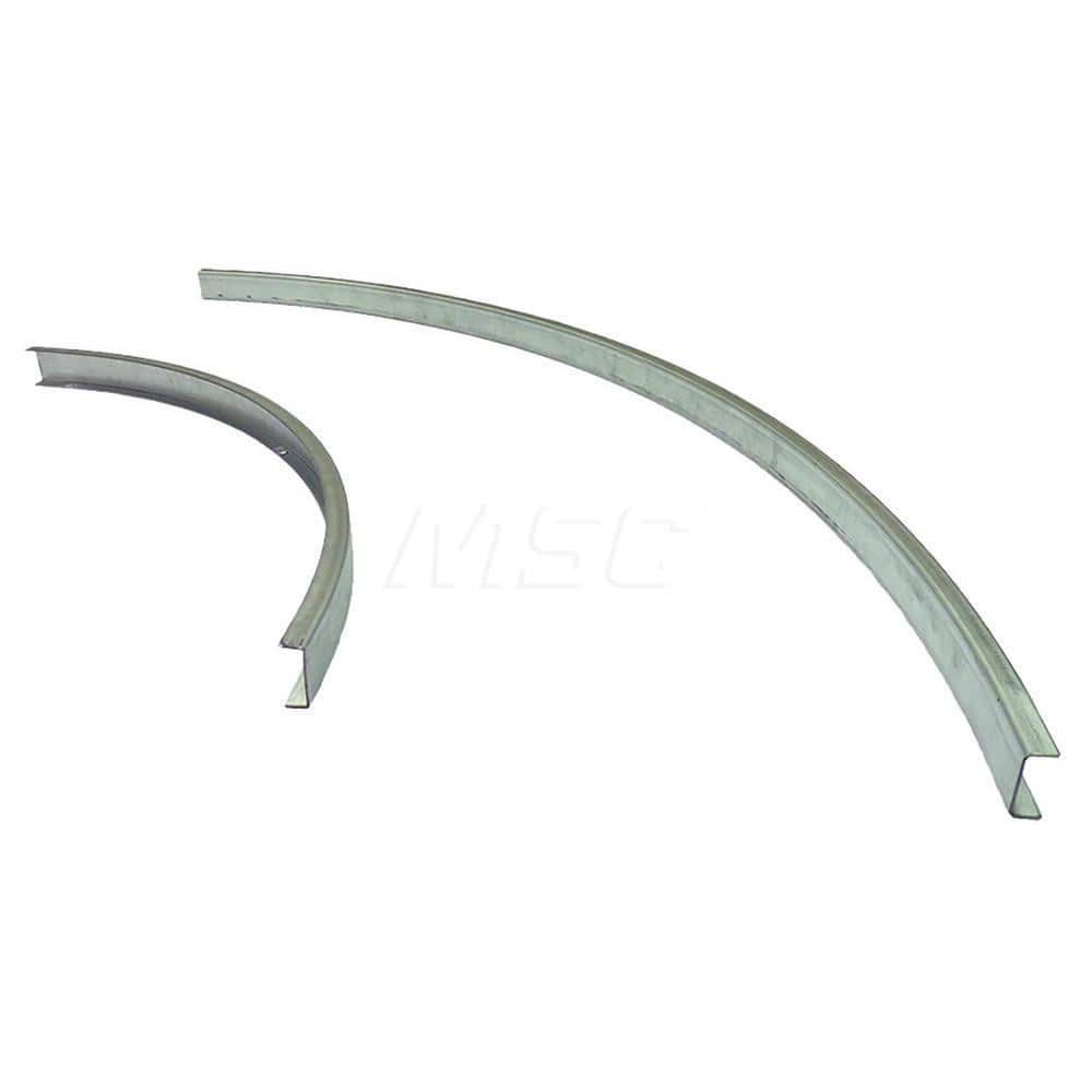 Conveyor Accessories; Type: Fixed Guard; Width (Inch): 1; For Use With: 2-1/2″ and 3-1/2″ Ashland Conveyor channel frames; Overall Height: 2.5000 in; Material: Galvanized Steel; Overall Length (Inch): 49.00; Length: 49.00; Overall Length: 49.00; Accessory