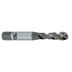 ‎8-32 Dia. - H3-2 FL - HSSE - Bright - Modified Bottoming - Spiral Flute Tap - Exact Tool & Supply