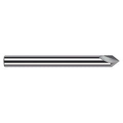 Engraving Cutters - 0.1250″ (1/8″) Shank Diameter × 60° included Carbide Marking Cutter, 2 Flute - Exact Tool & Supply