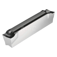 Grooving Insert: GX34CF5 WSM33S, Solid Carbide Al Finish, Left Hand, 0.118″ Cutting Width, Series Tiger-tec Silver