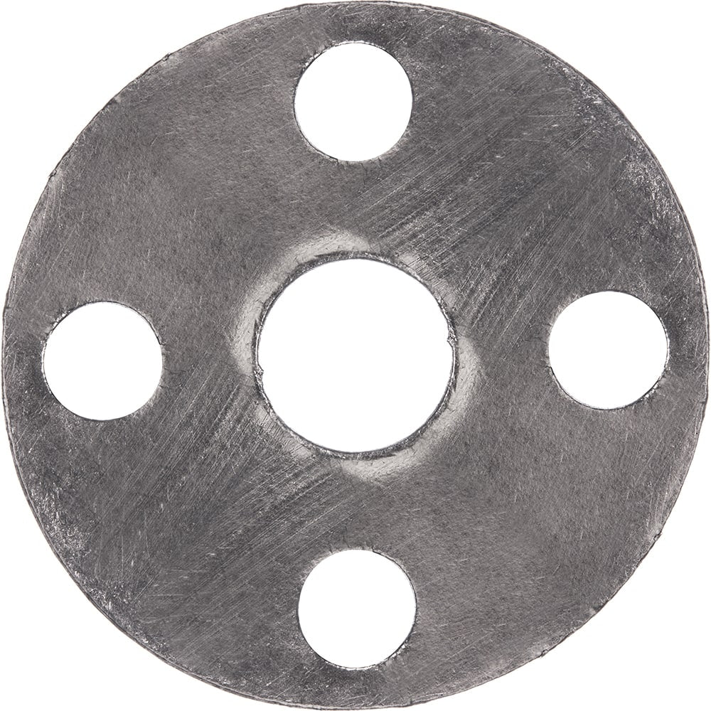 USA Sealing - Flange Gasketing; Nominal Pipe Size: 6 (Inch); Inside Diameter (Inch): 6-5/8 ; Thickness: 1/8 (Inch); Outside Diameter (Inch): 11 ; Material: Graphite with Stainless Steel Insert ; Color: Dark Gray - Exact Tool & Supply