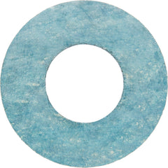 USA Sealing - Flange Gasketing; Nominal Pipe Size: 5 (Inch); Inside Diameter (Inch): 5.571 ; Thickness: 1/8 (Inch); Outside Diameter (Inch): 8-1/2 ; Material: Aramid Fiber with Buna-N Binder ; Color: Blue - Exact Tool & Supply