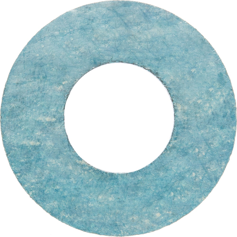 USA Sealing - Flange Gasketing; Nominal Pipe Size: 4-1/2 (Inch); Inside Diameter (Inch): 5 ; Thickness: 1/8 (Inch); Outside Diameter (Inch): 7-5/8 ; Material: Aramid Fiber with Buna-N Binder ; Color: Blue - Exact Tool & Supply