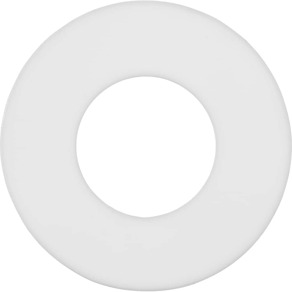 USA Sealing - Flange Gasketing; Nominal Pipe Size: 2-1/2 (Inch); Inside Diameter (Inch): 2-7/8 ; Thickness: 1/16 (Inch); Outside Diameter (Inch): 4-7/8 ; Material: Neoprene Rubber ; Color: White - Exact Tool & Supply