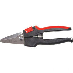 Bessey - Snips; Snip Type: Multi-Purpose Snip ; Cut Direction: Straight ; Overall Length Range: 7" - Exact Tool & Supply
