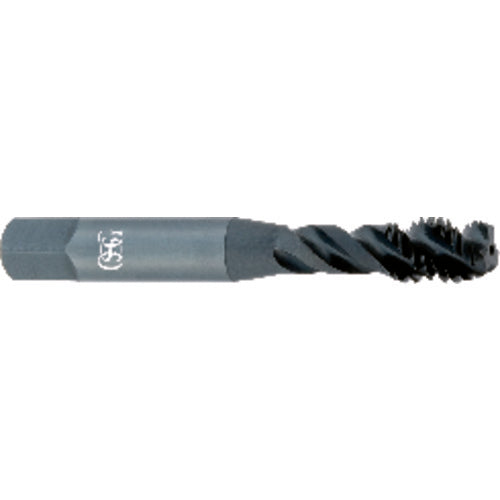 ‎M8 1.25 Dia. - D5-3 FL - HSSE - TiCN - Modified Bottoming - Spiral Flute Tap - Exact Tool & Supply