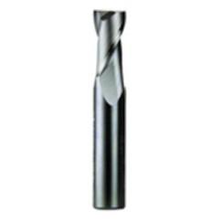 1/2 Dia. x 2-1/2 Overall Length 2-Flute Square End Solid Carbide SE End Mill-Round Shank-Center Cut-AlTiN - Exact Tool & Supply
