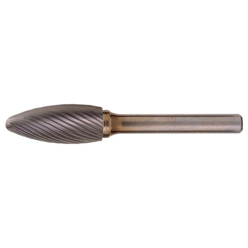 SL-41 Standard Cut Solid Carbide Bur-Cone Radius Shape - Exact Tool & Supply