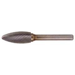 SL-41 Standard Cut Solid Carbide Bur-Cone Radius Shape - Exact Tool & Supply