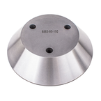 Pipe Live Center with Interchangeable Heads 5.9in. Head for MT4 - Exact Tool & Supply