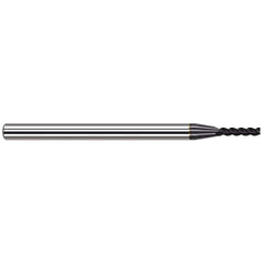 Harvey Tool - 1/16" Diam 3 Flute Solid Carbide 0.01" Corner Radius - Exact Tool & Supply