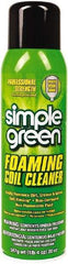 Simple Green - HVAC Cleaners & Scale Removers Container Size (oz.): 20 Container Type: Aerosol - Exact Tool & Supply