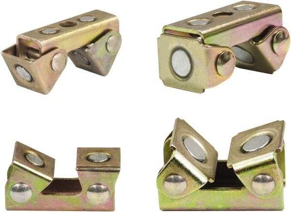 Strong Hand Tools - 4 Piece, Steel Magnetic Clamp Pad - For Use with Universal Indexers - Exact Tool & Supply