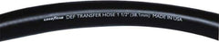 Continental ContiTech - 1-1/2" ID x 2.1" OD, 100' OAL, DEF Transfer Hose - 250 Max Working psi, -40 to 257°F, Black - Exact Tool & Supply