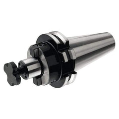 Iscar - DIN69871-50 Taper Shank 22mm Pilot Diam Shell Mill Holder - 300mm Flange to Nose End Projection, 61mm Nose Diam, Through-Spindle & DIN Flange Coolant - Exact Tool & Supply