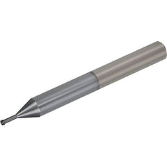 Vargus - 1/4-28 UN, 5.25mm Cutting Diam, 5 Flute, Solid Carbide Helical Flute Thread Mill - Internal Thread, 0.91mm LOC, 76mm OAL, 6mm Shank Diam - Exact Tool & Supply