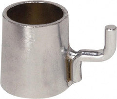 Quantum Storage - Open Shelving Accessory/Component - Chrome, Chrome Finish, Use with Wire Shelving Units - Exact Tool & Supply