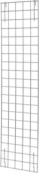 Quantum Storage - 19" Wide, Open Shelving Accessory/Component - Chrome, Chrome Finish, 62" Long, Use with Wire Shelving Units - Exact Tool & Supply