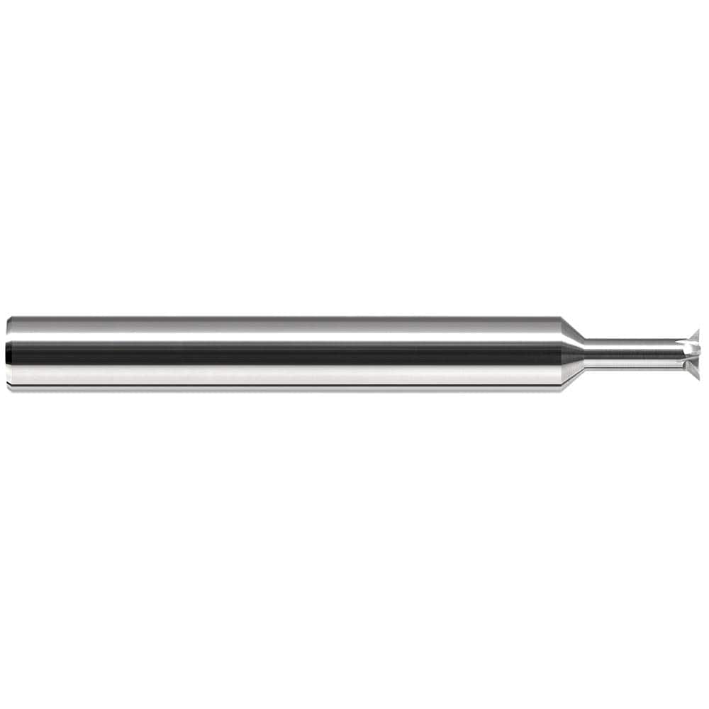 Harvey Tool - 3/8" Diam 90° 0.066" Chamfer 6-Flute Solid Carbide Back Chamfer - Exact Tool & Supply