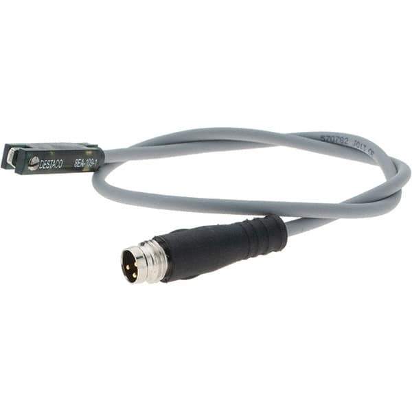 De-Sta-Co - PNP Output, 100 Max Amps, 10 to 30 Volts, Power Clamp Switch - 3 Volts Max Drop, DC Current, 11.8" Long - Exact Tool & Supply