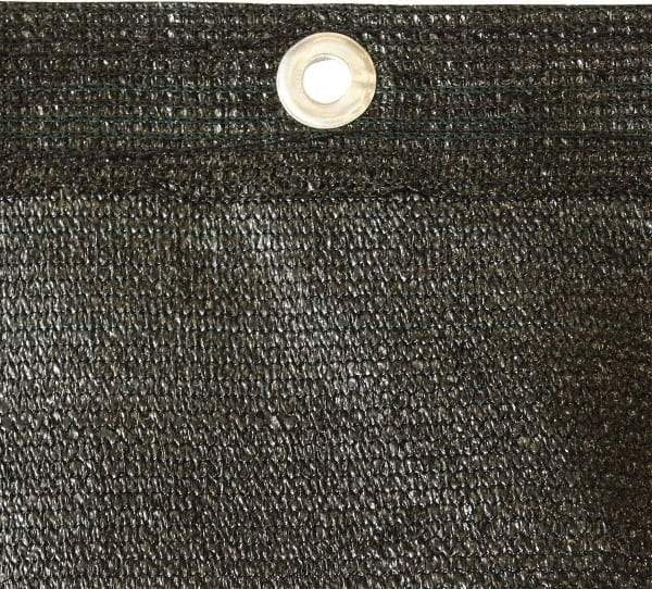 Tenax - Woven Polypropylene Privacy Screen - Black - Exact Tool & Supply
