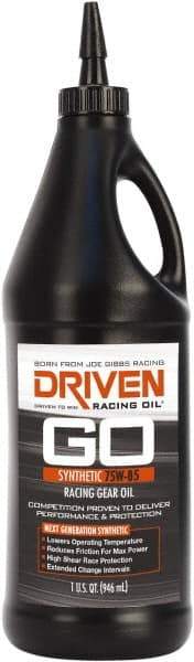 Joe Gibbs Driven Racing Oil - Bottle, Synthetic Gear Oil - ISO 68 - Exact Tool & Supply