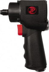 PRO-SOURCE - 3/8" Drive, 6,500 RPM, 300 Ft/Lb Torque Impact Wrench - Angled Handle, 2.5 CFM, 90 psi, 1/4" NPT Inlet - Exact Tool & Supply