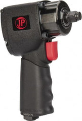 PRO-SOURCE - 1/2" Drive, 10,000 RPM, 500 Ft/Lb Torque Impact Wrench - Angled Handle, 4.7 CFM, 90 psi, 1/4" NPT Inlet - Exact Tool & Supply