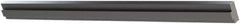 CarveSmart - 3/4" Wide x 2" High x 3/4" Thick, Flat/No Step Vise Jaw - Soft, Aluminum, Fixed Jaw, Compatible with 6" Vises - Exact Tool & Supply