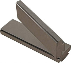 CarveSmart - 1/2" Wide x 1.725" High x 1/2" Thick, Step Vise Jaw - Hard, Steel, Fixed Jaw, Compatible with 6" Vises - Exact Tool & Supply