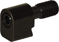 CarveSmart - 1" Wide x 3" High x 2" Thick, Flat/No Step Vise Jaw - Soft, Steel, Fixed Jaw, Compatible with 6" Vises - Exact Tool & Supply