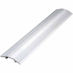 Vestil - 7" Long x 36" Wide x 1-1/8" High, Aluminum Hose & Cable Ramp - 2-1/2 Inch Long x 3/4 Inch High Hose and Cable Cavity - Exact Tool & Supply