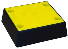 Vestil - 12 Inch Wide x 13 Inch High x 4 Inch Projection Molded Rubber Bumper - 12 Inch Wide x 13 Inch High x 4 Inch Projection Molded Rubber Bumper - Exact Tool & Supply