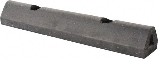 Vestil - 12 Inch Long x 2 Inch Wide x 1-3/4 Inch High Extruded Half-Oval Fender Bumper - 12 Inch Long x 2 Inch Wide x 1-3/4 Inch High Extruded Half-Oval Fender Bumper - Exact Tool & Supply