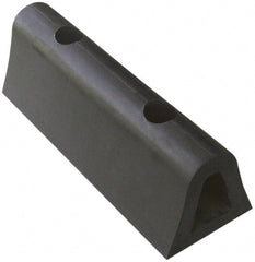 Vestil - Synthetic Rubber Extruded Half-Oval Fender Bumper - Exact Tool & Supply