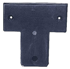 Vestil - 22 Inch Wide x 22 Inch High x 3 Inch Projection Molded Rubber Bumper - 22 Inch Wide x 22 Inch High x 3 Inch Projection Molded Rubber Bumper - Exact Tool & Supply