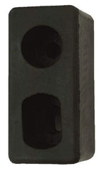 Vestil - 6-1/2 Inch Long x 3-1/4 Inch Wide x 3-1/2 Inch High Dock Bumper - 6-1/2 Inch Long x 3-1/4 Inch Wide x 3-1/2 Inch High Dock Bumper - Exact Tool & Supply