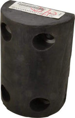 Vestil - 8 Inch Long x 5-1/4 Inch Wide x 3-1/2 Inch High Dock Bumper - 8 Inch Long x 5-1/4 Inch Wide x 3-1/2 Inch High Dock Bumper - Exact Tool & Supply