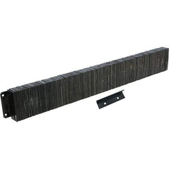 Vestil - 96 Inch Wide x 12 Inch High x 4 Inch Projection Laminated Dock Bumper - 96 Inch Wide x 12 Inch High x 4 Inch Projection Laminated Dock Bumper - Exact Tool & Supply