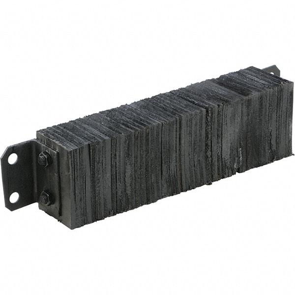 Vestil - 24 Inch Wide x 6 Inch High x 4 Inch Projection Laminated Dock Bumper - 24 Inch Wide x 6 Inch High x 4 Inch Projection Laminated Dock Bumper - Exact Tool & Supply