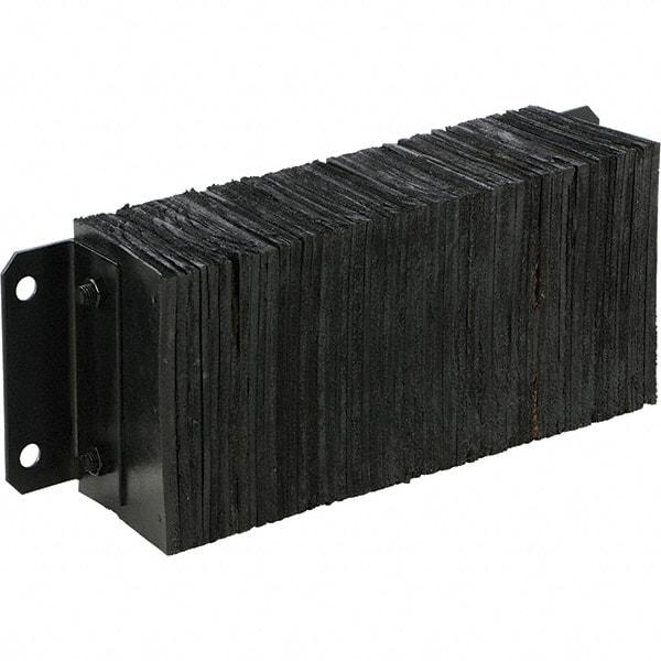 Vestil - 24 Inch Wide x 10 Inch High x 6 Inch Projection Laminated Dock Bumper - 24 Inch Wide x 10 Inch High x 6 Inch Projection Laminated Dock Bumper - Exact Tool & Supply