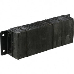 Vestil - 30 Inch Wide x 10 Inch High x 6 Inch Projection Laminated Dock Bumper - 30 Inch Wide x 10 Inch High x 6 Inch Projection Laminated Dock Bumper - Exact Tool & Supply