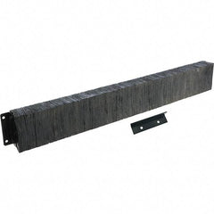 Vestil - 96 Inch Wide x 12 Inch High x 6 Inch Projection Laminated Dock Bumper - 96 Inch Wide x 12 Inch High x 6 Inch Projection Laminated Dock Bumper - Exact Tool & Supply