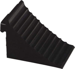 Vestil - 7-1/4" Wide x 7-1/2" High x 11" Deep, Rubber Wheel Chock - Exact Tool & Supply