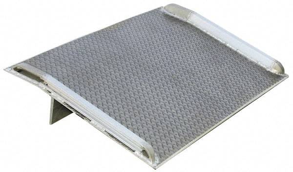 Vestil - 15,000 Lb Aluminum Dock Board - 36" Long x 72" Wide x 5" High - Exact Tool & Supply