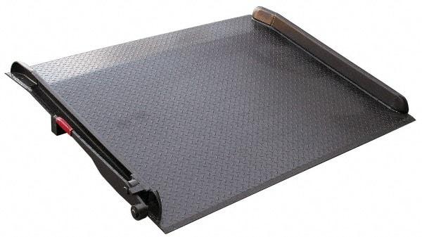 Vestil - 10,000 Lb Steel Dock Board - 42" Long x 66" Wide x 6" High - Exact Tool & Supply
