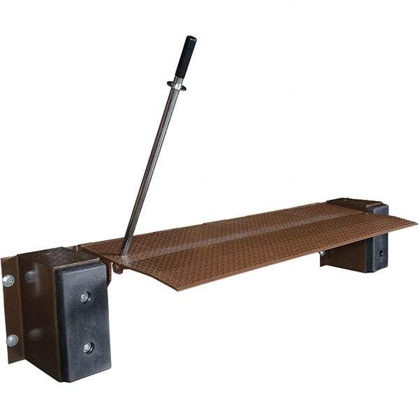 Vestil - 25,000 Lbs. Load Limit Mechanical Edge of Dock Leveler - 72 Inches of Usable Width - Exact Tool & Supply