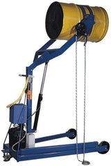 Vestil - 800 Lb Load Capacity, 55 Gal Drum Carrier/Rotator/Boom - For 55 Gal Drums - Exact Tool & Supply