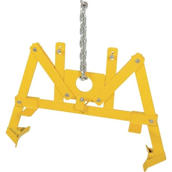 Vestil - 1,000 Lb Load Capacity, 55 Gal Vertical Drum Lifter - For 55 Gal Drums - Exact Tool & Supply